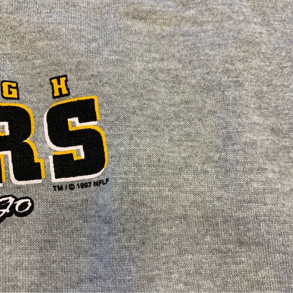 Vintage Lee Sport Nutmeg Mills Pittsburgh Steelers 1997 Sweatshirt Mens 2XL New - Picture 5 of 11